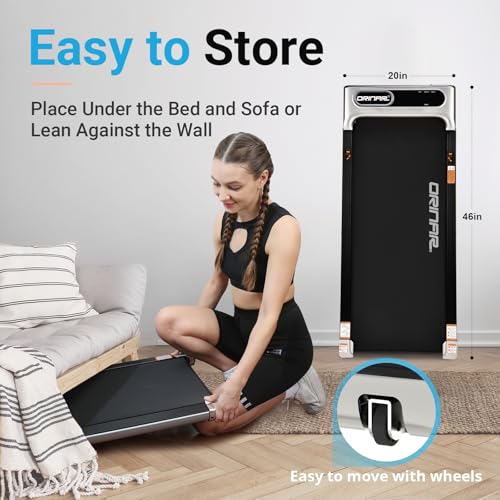 Walking Pad Under Desk Treadmill 2.5 HP Portable 3 in 1 with Remote Control S843130