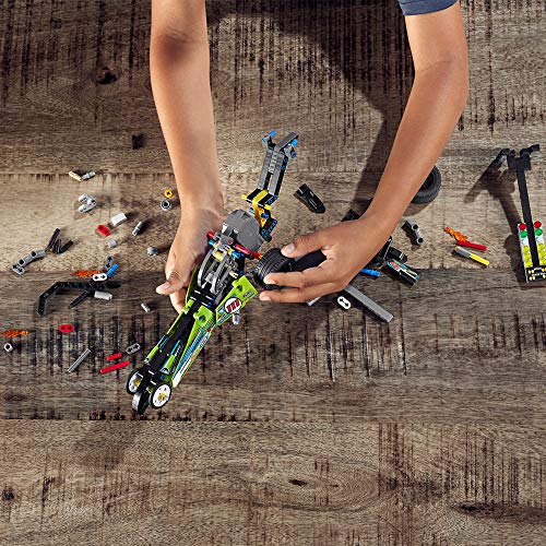 LEGO Technic Dragster 42103 Pull-Back Racing Toy Building Kit G201
