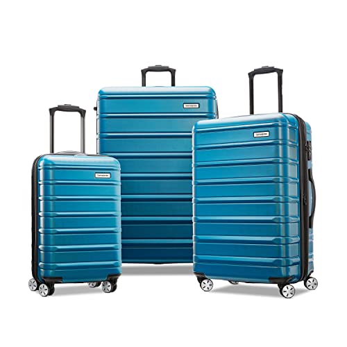 Samsonite Omni 2 Hardside Expandable Luggage 2-Piece Set, Lagoon Blue Q67173