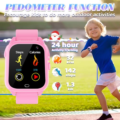 Waterproof Smart Watch for Kids with Games Camera and Touch Screen Q26959