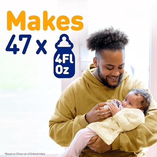 Enfamil Infant Formula Milk-Based Powder with Iron, 21.1 oz (Pack of 4) K727647