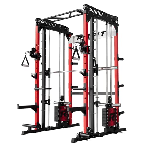 RitFit M1 & M1 Pro Smith Machine with Cable Crossover System for Home Gym Y659852