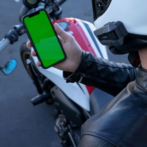 Cardo PACKTALK Edge Motorcycle Bluetooth Headset Intercom - Single Pack, Black T745612