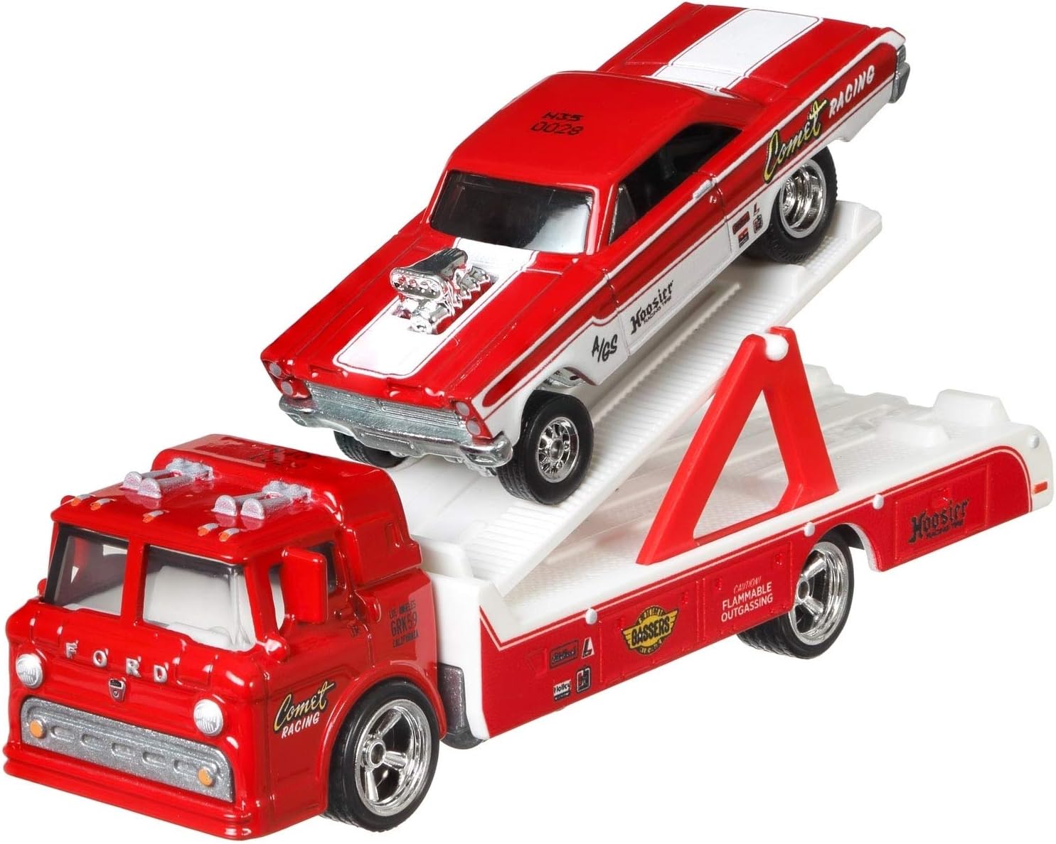Hot Wheels Team Transport Car and Component Model Q1866