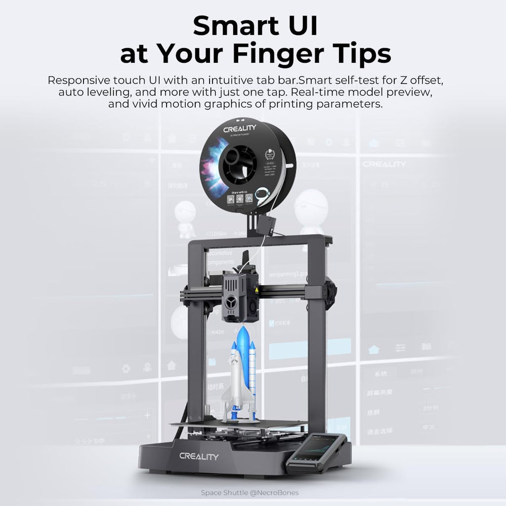 Creality Ender 3 V3 KE 3D Printer, 500mm/s Max Speed, CR Touch Auto Leveling U5138