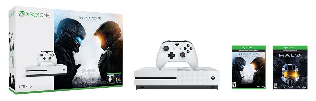 Xbox One S 1TB Console with Halo Collection L49071