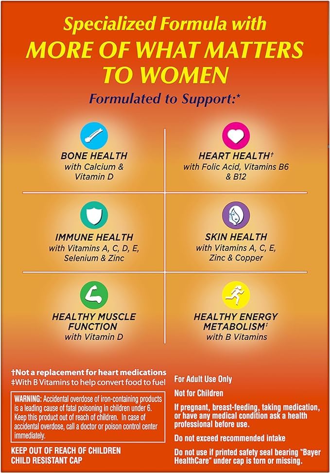 One A Day Women’s Petites Multivitamin Tablets, 160 Count W9178