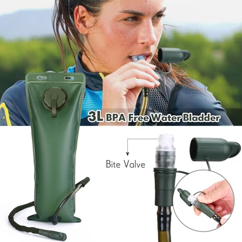Hydration Pack Backpack with 3L Bladder for Hiking I67928