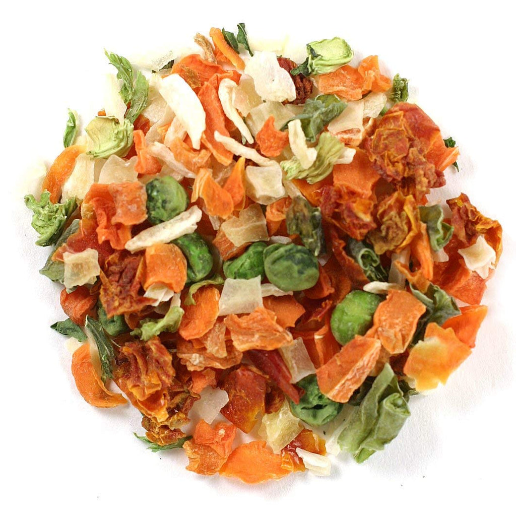 Frontier Deluxe Vegetable Soup Mix, 1 lb, Dried Onion, Carrots, Peas & Potatoes Y568