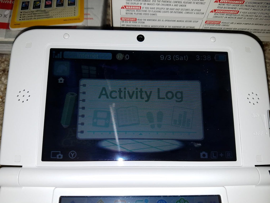 Nintendo 3DS XL Handheld Console with Animal Crossing Pre-Installed H93967