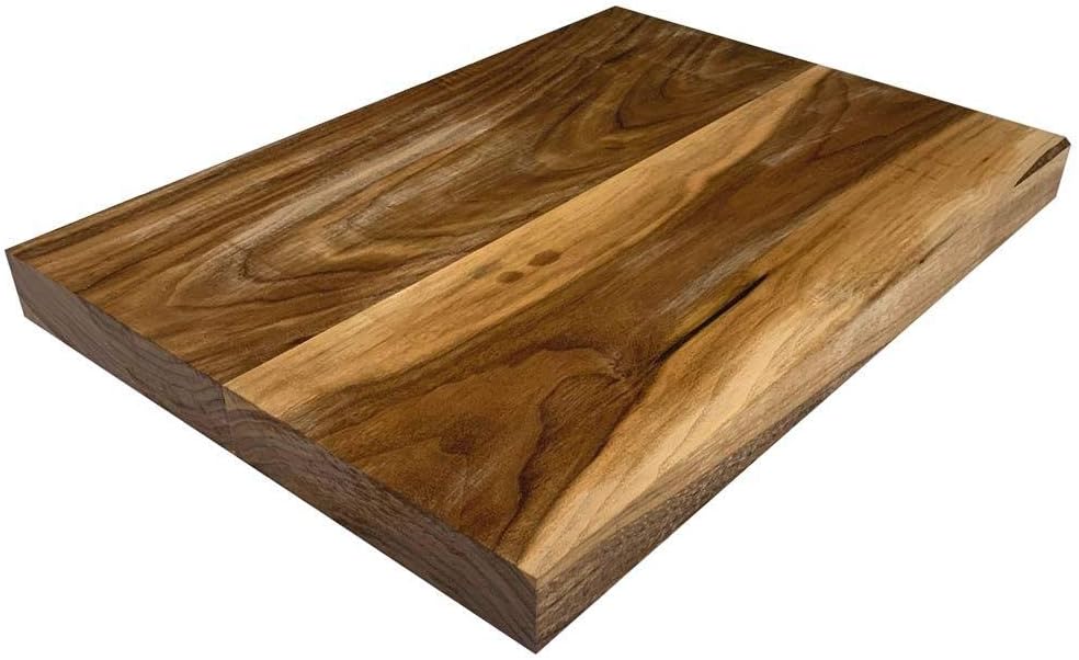 Explorer Electric Guitar Body Blank Wood, Variety of Luthier Wood to Choose From (Figured Walnut)