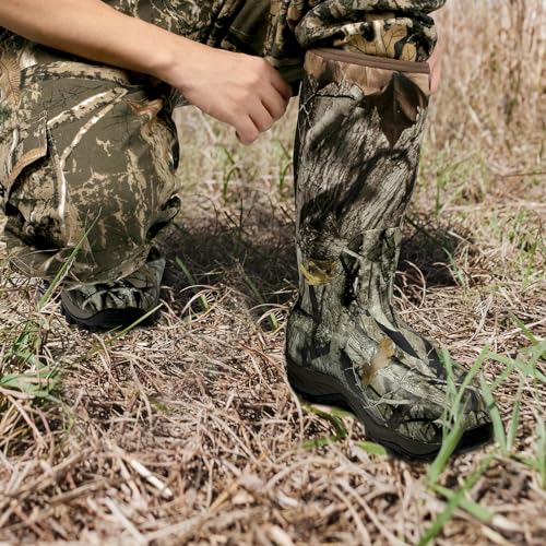 Men's Waterproof Insulated Neoprene Hunting Boots (Camo) T90146