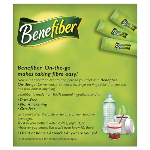 Benefiber Natural Fibre Supplement On-The-Go Stick 28 Pack O667