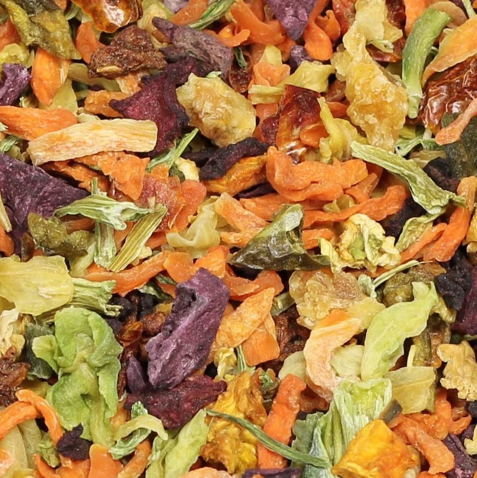 Garden Vegetable Soup Mix by It’s Delish, 5 lbs Bulk Bag | Natural Dehydrated Vegetables for Ramen Noodles, Soup, and Chip Dip | Veggies Blend with Beets & Carrots | Vegan, Gluten-Free, and Kosher
