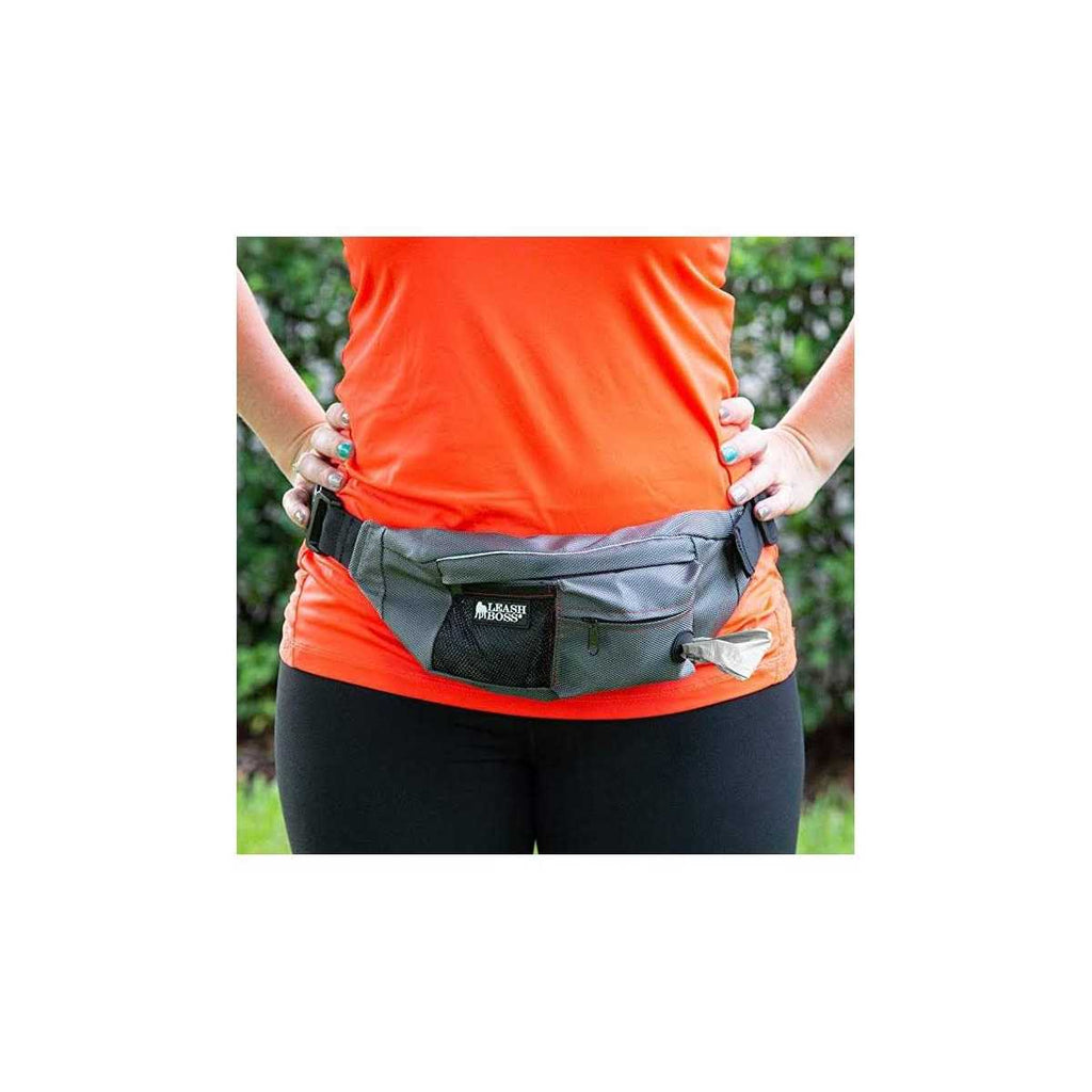 Leashboss PackUp Pouch Dog Treat Training Pouch with Waste Bag Dispenser M908