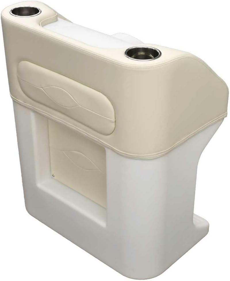 Wise Pontoon Boat Steering Console BM1158-204 White Beige Q71464
