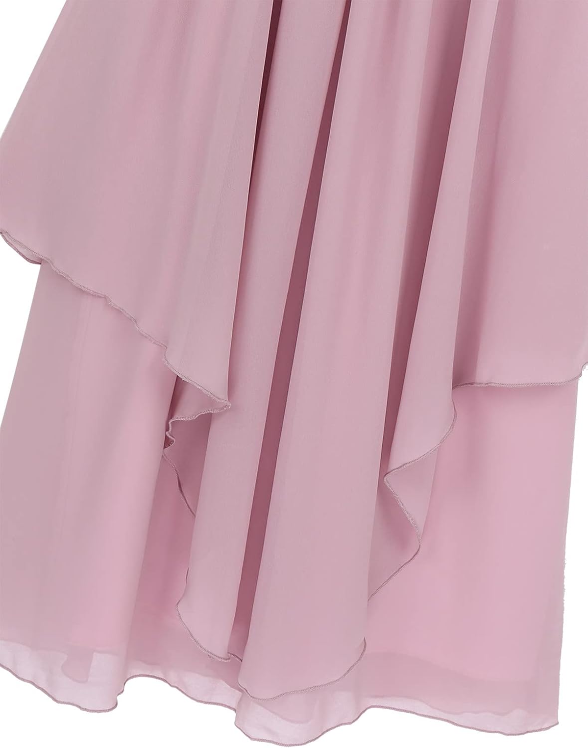 Alvivi Big Girls Halter-Neck Floral Lace Bridesmaid Romper Dress Light Pink 16 Years A34499