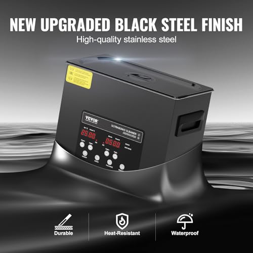 VEVOR 10L Ultrasonic Cleaner, 240W Digital Machine with Heater & Timer C9757