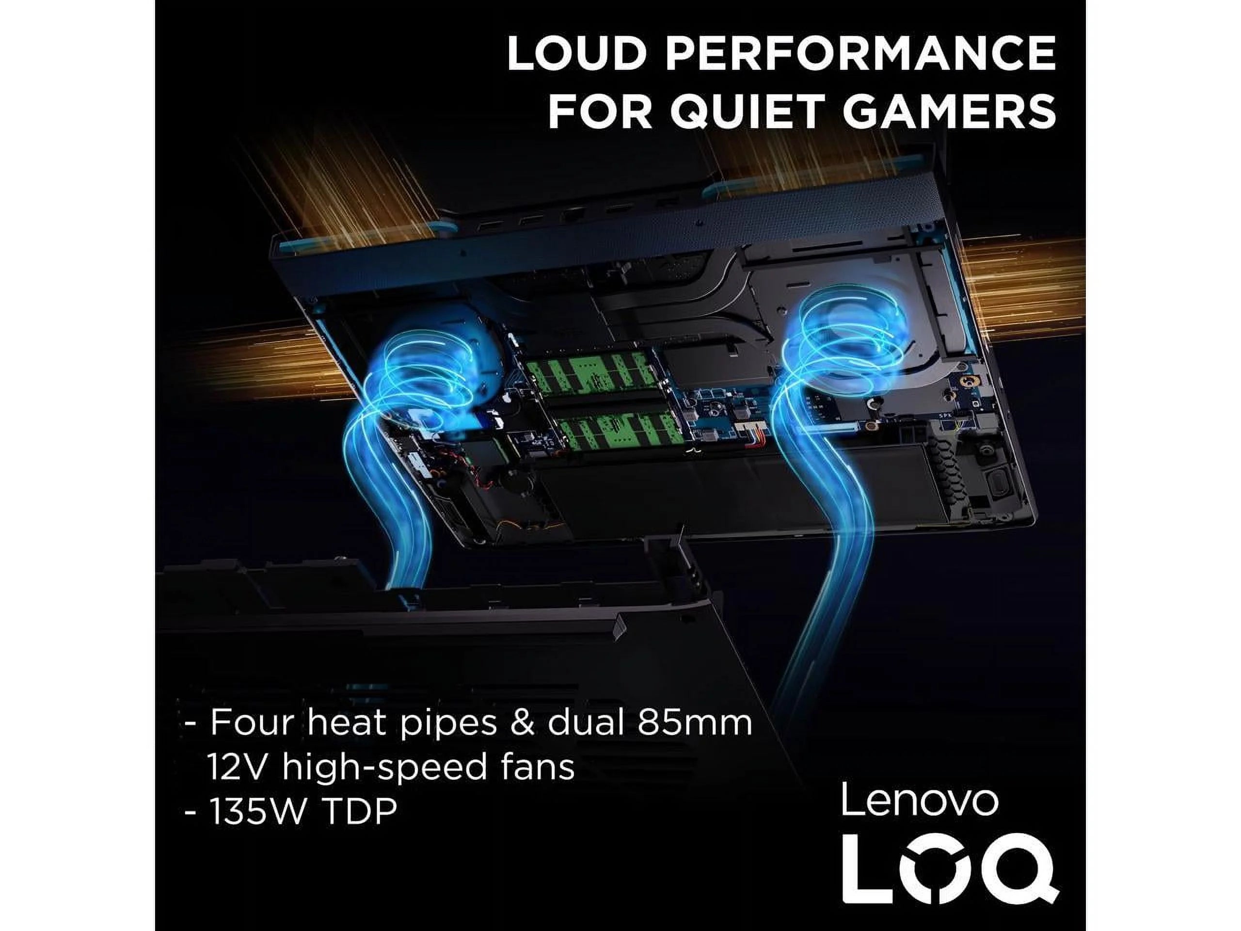 Lenovo LOQ 15IRH8 15.6" 144Hz IPS Gaming Laptop, Core i5, RTX 4050, 512GB SSD X8787