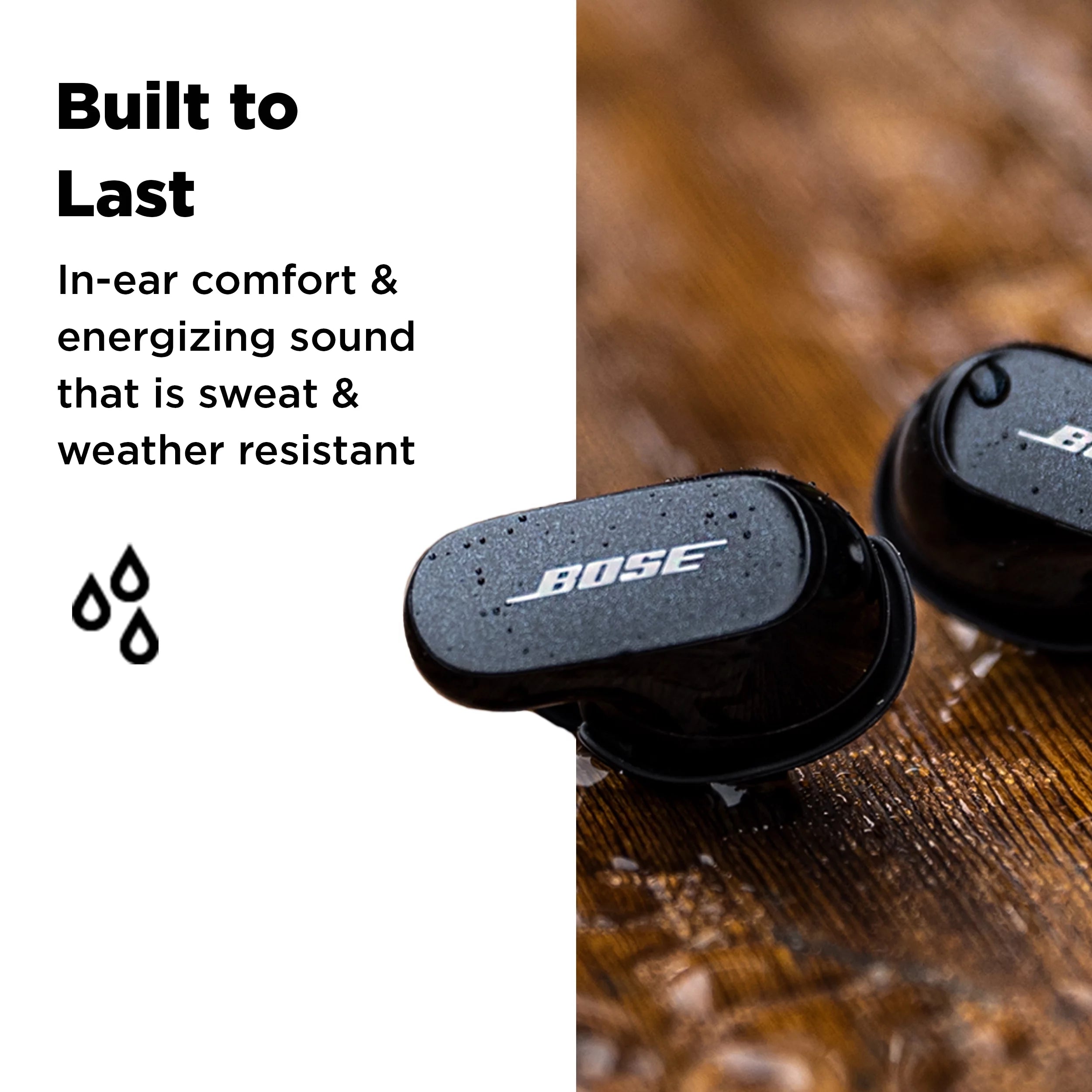 Bose QuietComfort Earbuds II, Noise Cancelling True Wireless Bluetooth Headphones, Black E750493