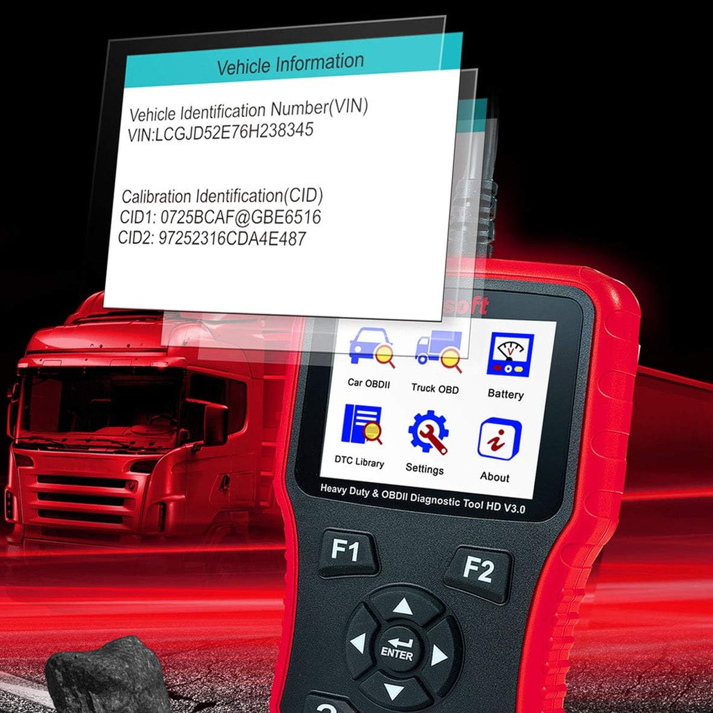 iCarsoft HD V3.0 Heavy Duty Diesel Truck Diagnostic Scanner Tool I685