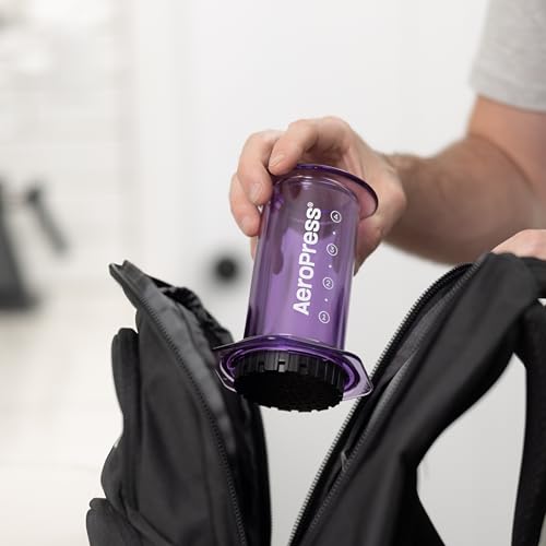 AeroPress Original Coffee Press – 3-in-1 Portable Coffee Maker for Travel C406