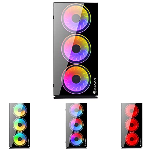 CYCLONIA Gaming PC Tower Desktop - AMD Ryzen 7 5700G, RTX 3060 12GB, 32GB DDR4, 1TB SSD, Windows 11 Pro R211877