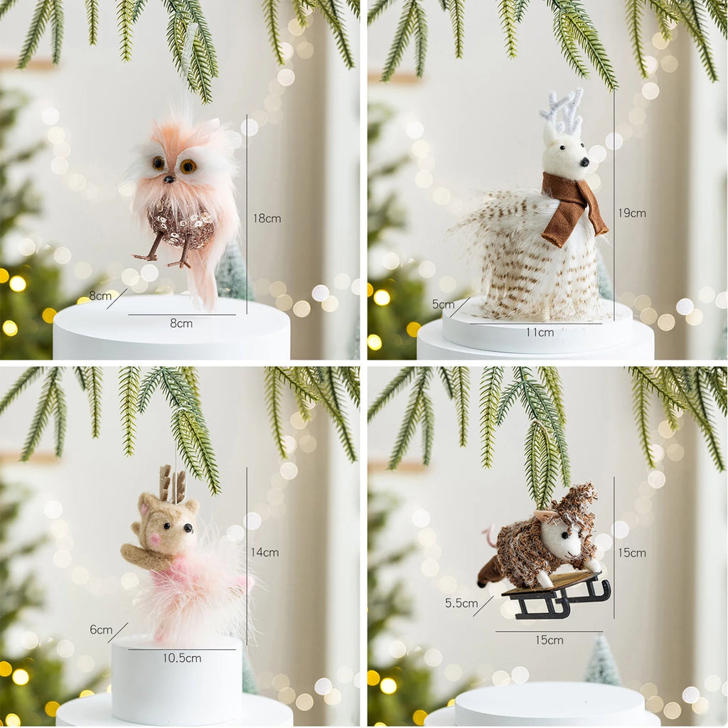 Party Owl Felt Ornaments Christmas Decoration A488908