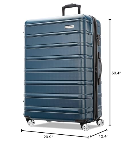 Samsonite Omni 2 Hardside Expandable Luggage 2-Piece Set, Lagoon Blue Q67173