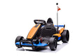24V Electric Go Kart for Kids, Licensed Mclaren Battery Powered Drift Racing Go Kart, 7.5 MPH Drift Kart with 400W Powerful Motor, Kids Race Pedal Go Karting Car w/Damping System, Seat Blet
