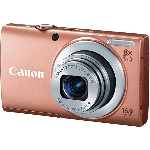 Canon PowerShot A4000 16.0 MP Digital Camera with 8X Optical Zoom, 3.0-Inch LCD (Blue) X4515