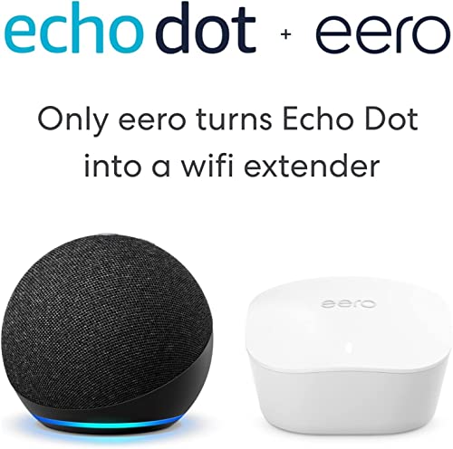 Amazon Echo (newest model) Alexa speaker with premium sound, Charcoal K5672