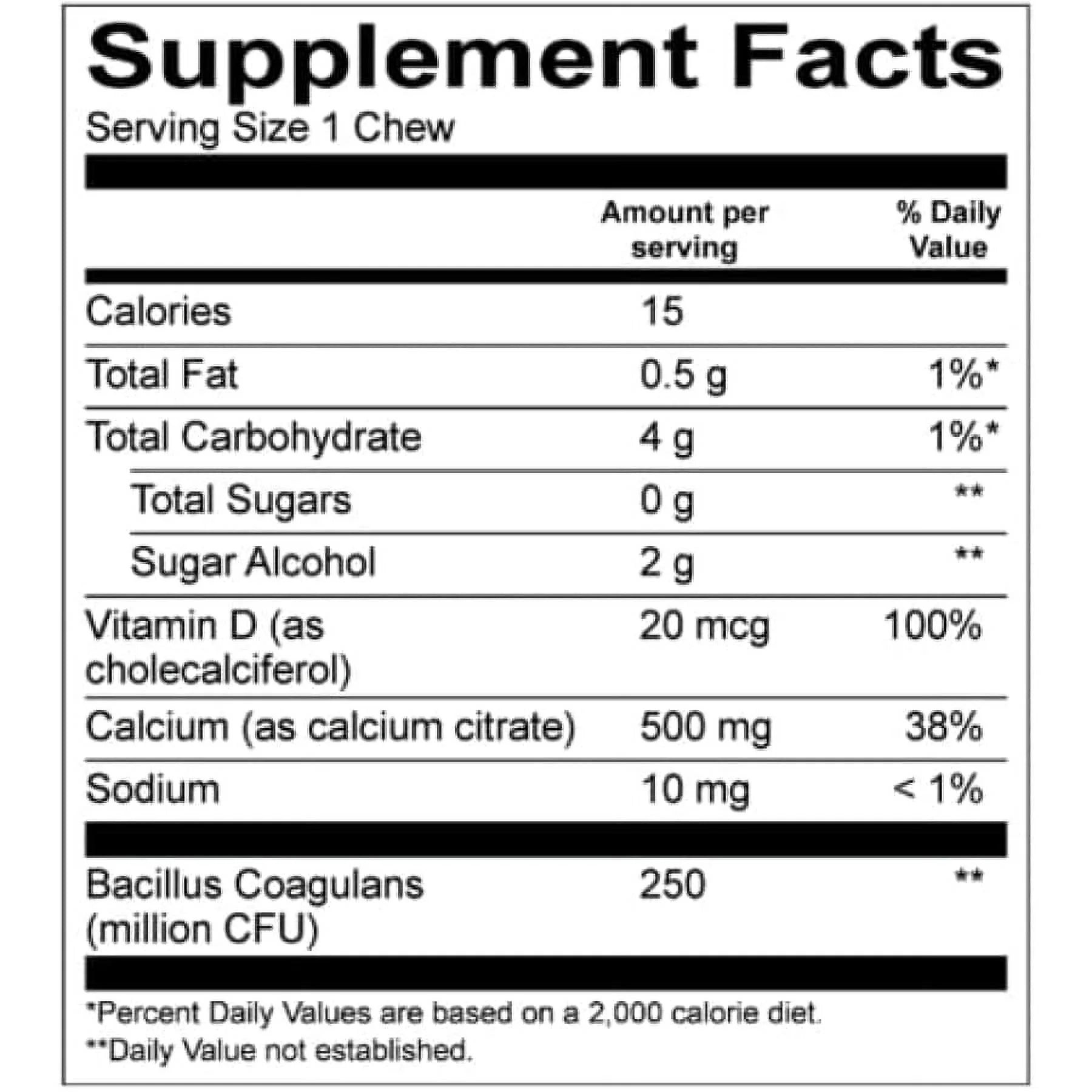 BariatricPal Duodenal Switch Vitamin Pack - Mixed Berry Chewable Multivitamin with Iron & Orange Creamsicle Calcium Citrate Soft Chews K16315