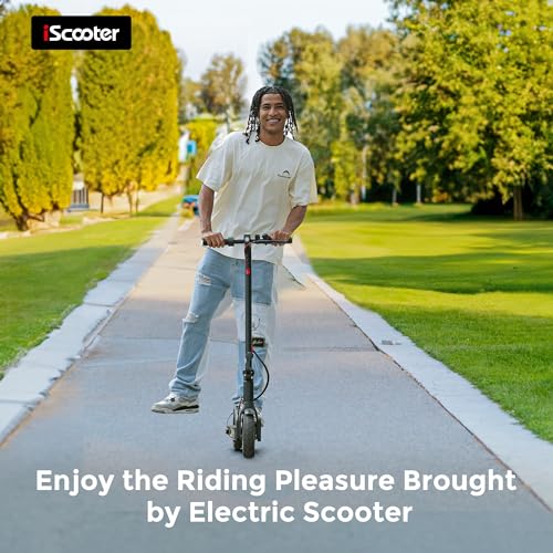 iScooter Electric Scooter for Adults, Long Range Commuting with Cruise Control F733591