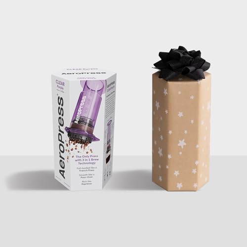 AeroPress Original Coffee Press – 3-in-1 Portable Coffee Maker for Travel C406