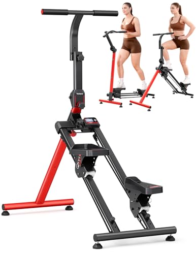 YOLEO Steppers for Exercise at Home,Adjustable Stair Stepper with 3 Workout Modes,Folding Cardio Stair Master with Adjustable Handlebar&Oversized Pedal,90% Pre-Assembled Stair Climber