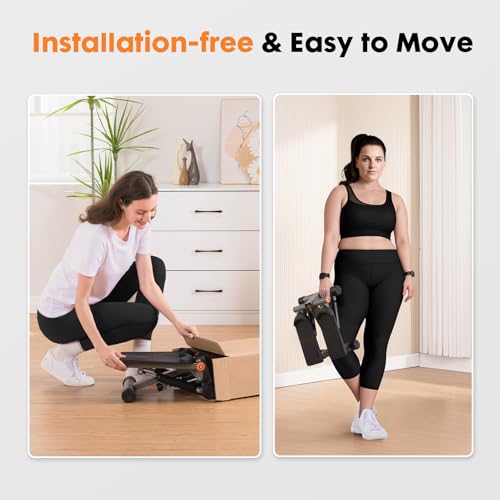 GORISE Steppers for Home Workout with Resistance Bands & LCD Monitor U584885