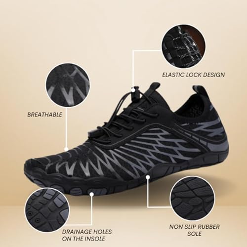 StoneLiquid Hike Footwear Barefoot Shoes Waterproof Trail Running Non-Slip Q396