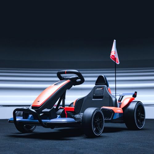 Licensed McLaren 24V Electric Go Kart for Kids, 400W Drift Racing with 2 Speeds C811695