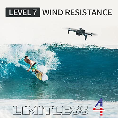 Drone X Pro LIMITLESS 4S Camera Drone for Adults with GPS 4K UHD and Obstacle Avoidance L2226