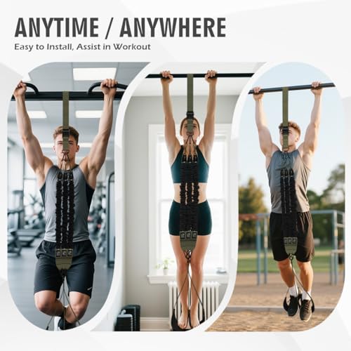 LEEKEY Resistance Bands with Handles and Door Anchor for Home Workouts O73971