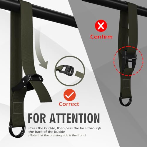 LEEKEY Resistance Bands with Handles and Door Anchor for Home Workouts O73971