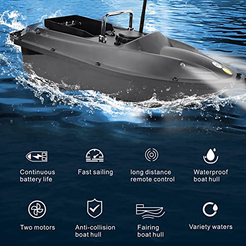 RC Bait Boat for Surf Fishing with 600M Remote Control F835