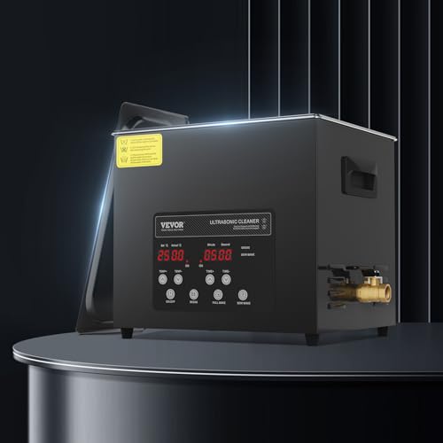 VEVOR 10L Ultrasonic Cleaner, 240W Digital Machine with Heater & Timer C9757