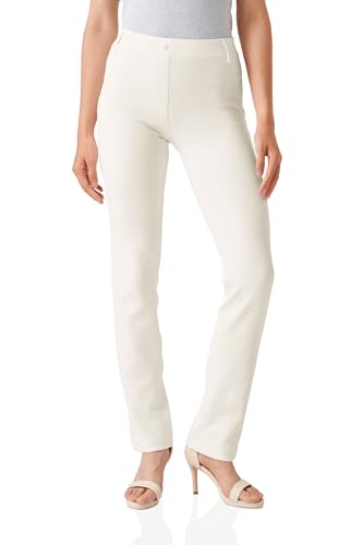 Yogipace Women's Straight Leg Yoga Dress Pants with Belt Loops H62689
