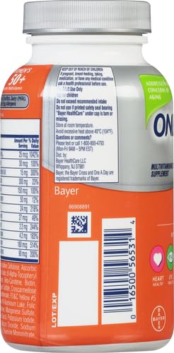 One A Day Women’s 50+ Multivitamin, 100 Count J559127