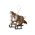 Party Owl Felt Ornaments Christmas decoration Soft Felt For Home Desktop Display