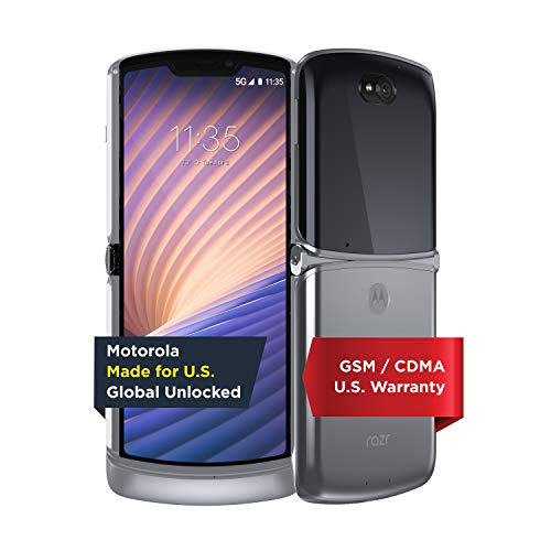 Motorola Razr 5G Unlocked 8/256GB 48MP Camera Liquid Mercury J16225