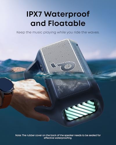 soundcore Boom 2 By Anker Outdoor Speaker, 80W, IPX7 Waterproof T558