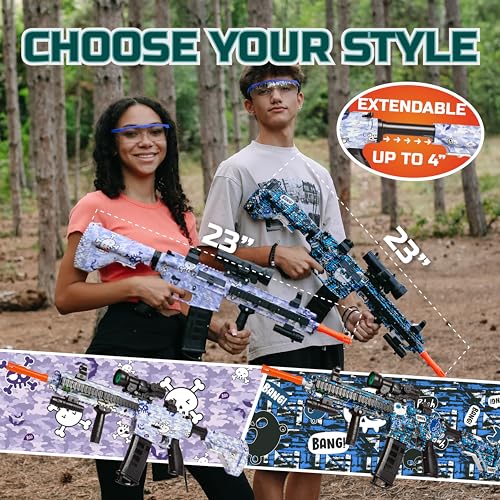 Electric Gel Ball Blaster for Ages 14+ (Blue) V2781